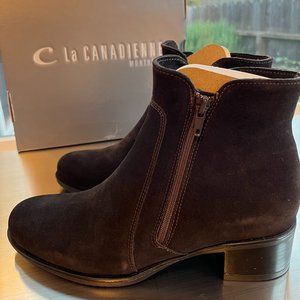 La Canadienne Hamlin brown suede boots size 39 New! Never worn!